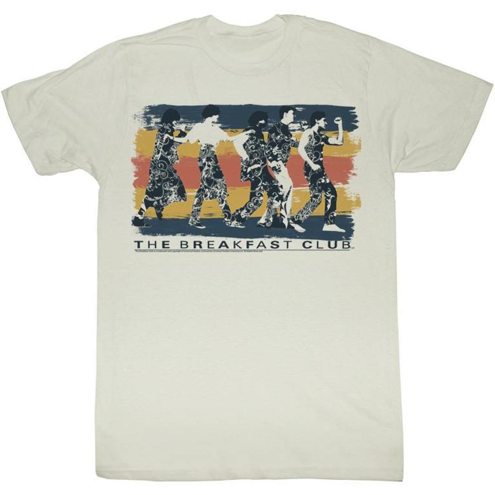 Breakfast Club Dance Away Natural Adult T Shirt